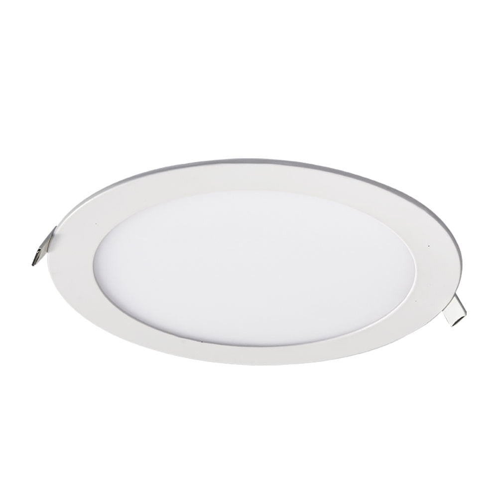LUMINARIA FLAT LED ESTEVEZ 8" 18W LUZ FRIA *** EXHIBIDO ***