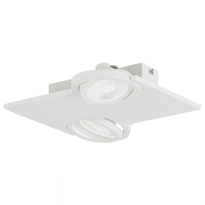 LUM DE TECHO LED DOBLE 10W BLANCO BREA MCA EGLO ***HAE 2024***