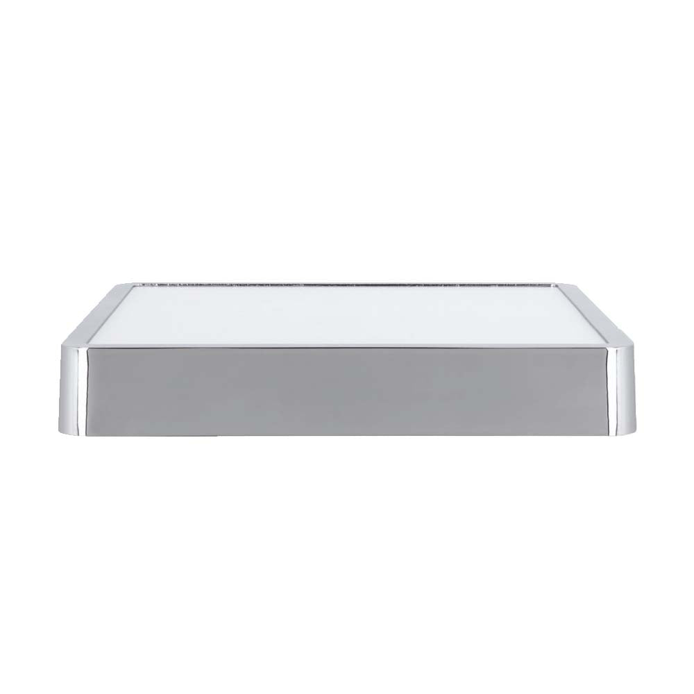 LUMINARIO DRUM-SQUARE-DECO NEGRO 20X20 24W 2700K 120-240V