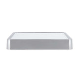 LUMINARIO DRUM-SQUARE-DECO NEGRO 20X20 24W 2700K 120-240V