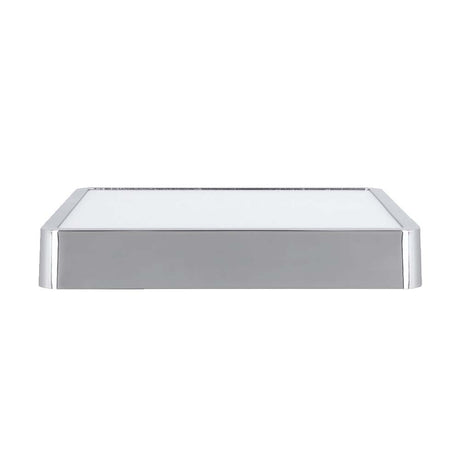 LUMINARIO DRUM-SQUARE-DECO NEGRO 20X20 24W 2700K 120-240V