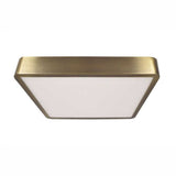 LUMINARIO DRUM-SQUARE-DECO BRONCE 20X20 24W 2700K 120-240V