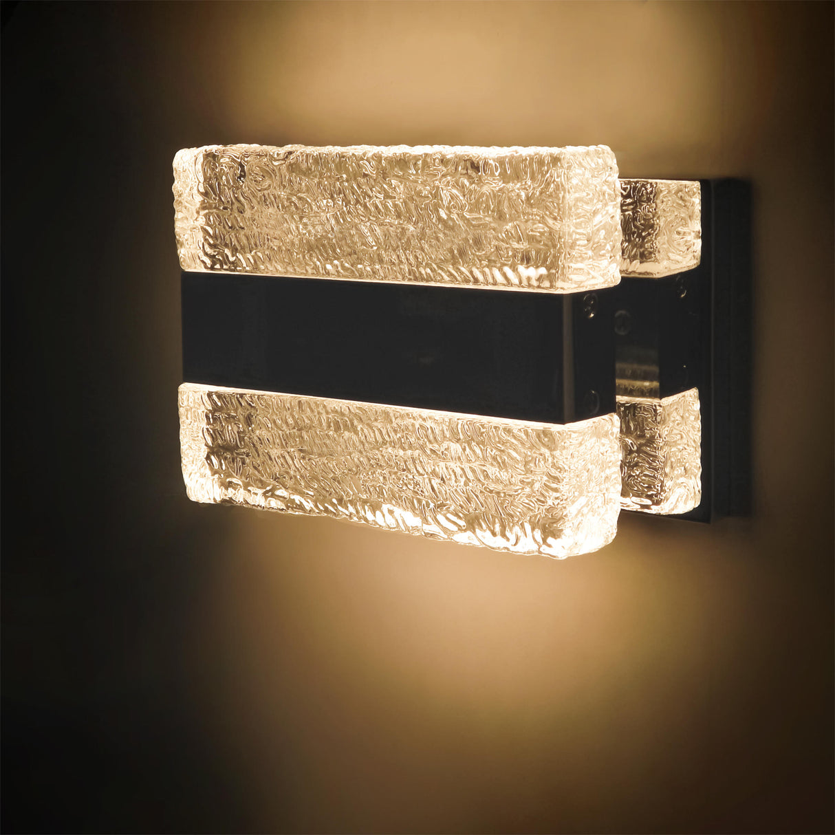 LUMINARIO TOCADOR DE BAÑO TIPO ICE 2 LEDS CRI 90 127V *** HA. LUMI ***