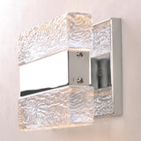 LUMINARIO TOCADOR DE BAÑO TIPO ICE 2 LEDS CRI 90 127V *** HA. LUMI ***