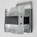 LUMINARIO TOCADOR DE BAÑO TIPO ICE 2 LEDS CRI 90 127V *** HA. LUMI ***