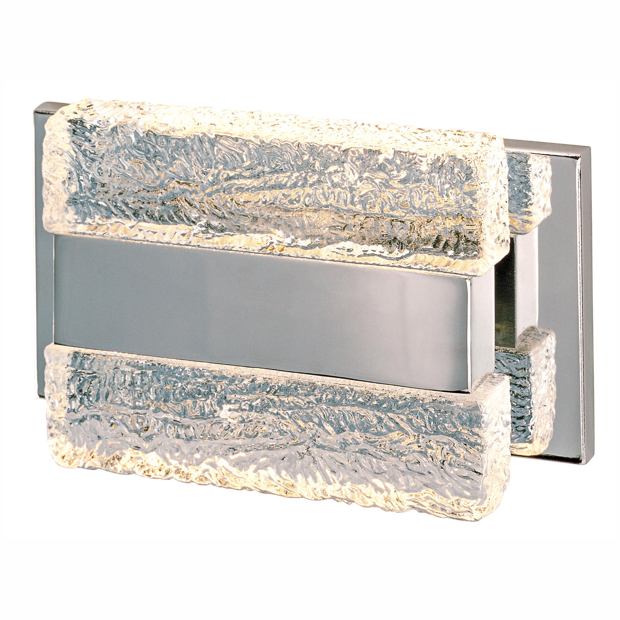 LUMINARIO TOCADOR DE BAÑO TIPO ICE 2 LEDS CRI 90 127V *** HA. LUMI ***