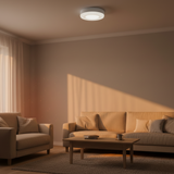 LAMPARA SOBREPONER DRUM HALO BLANCA 6+3W LUZ NUETRA ESTEVEZ