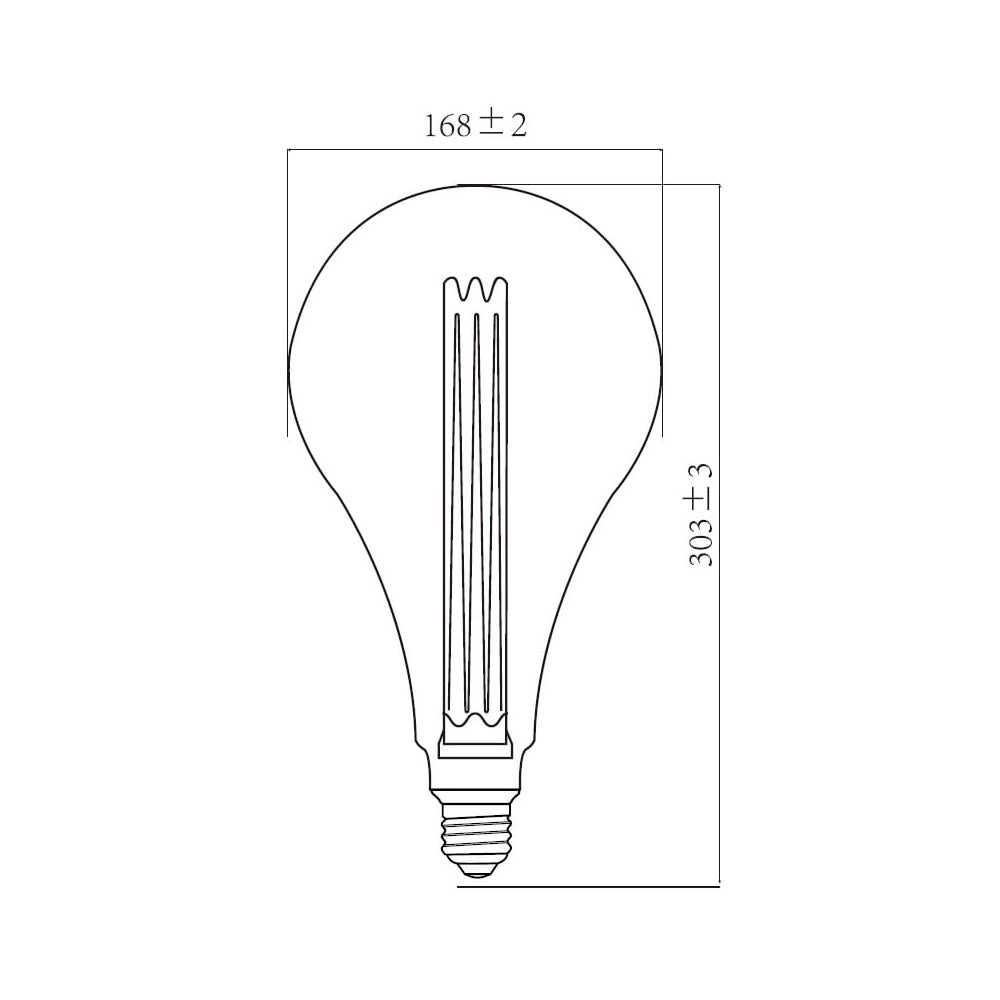 FOCO LED TECNOLITE ACRAB TIPO VINTAGE ATENUABLE 3.5W LUZ SUAVE CÁLIDA BASE E27 HUMO