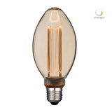 LAMP. LED 3.5W/127V. 60HZ CRISTAL AMBAR 2000K B.C. E27 ATENUABLE SCUTUM *** EXHIBIDO ***