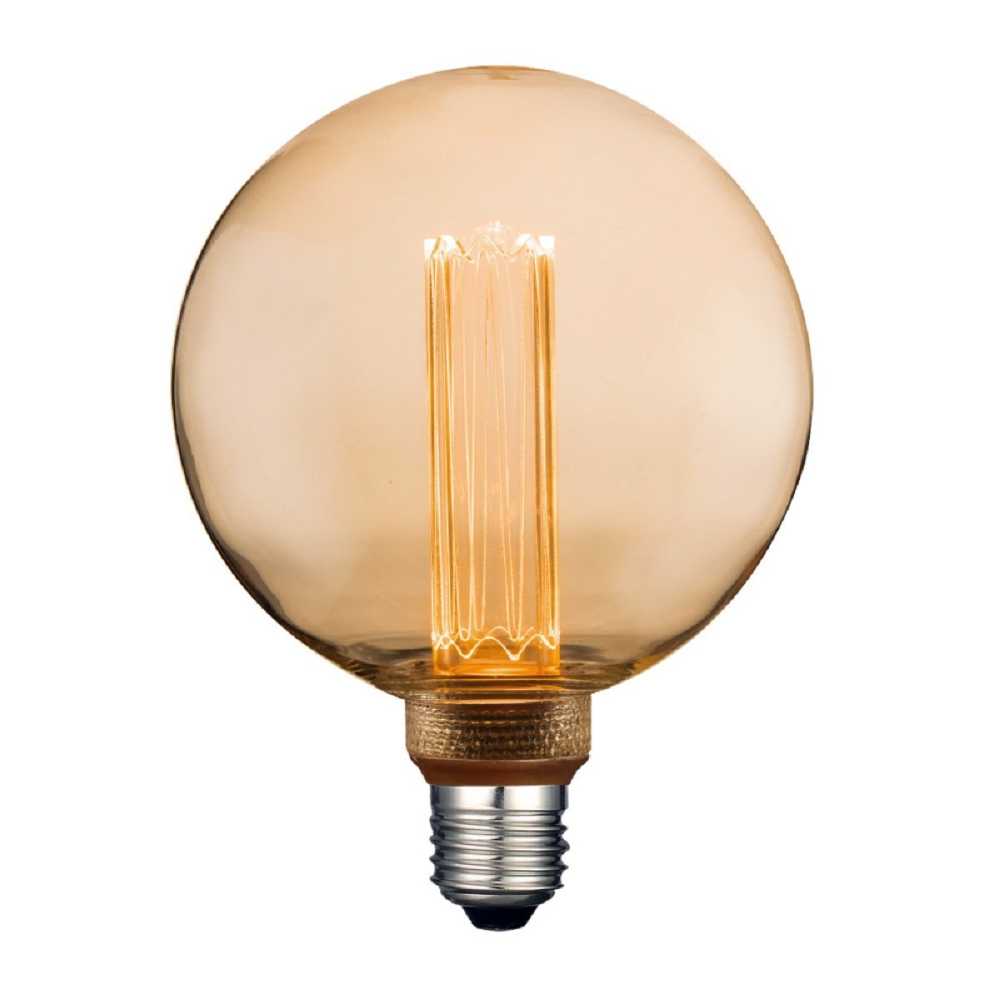 FOCO LED TECNOLITE AHIL TIPO VINTAGE ATENUABLE 3.5W LUZ SUAVE CÁLIDA BASE E27 LISO