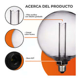 FOCO G200 VINTAGE LED 3.5 W LUZ AMBAR BASE E27 ATENUABLE 3DG200LEDFC20VH