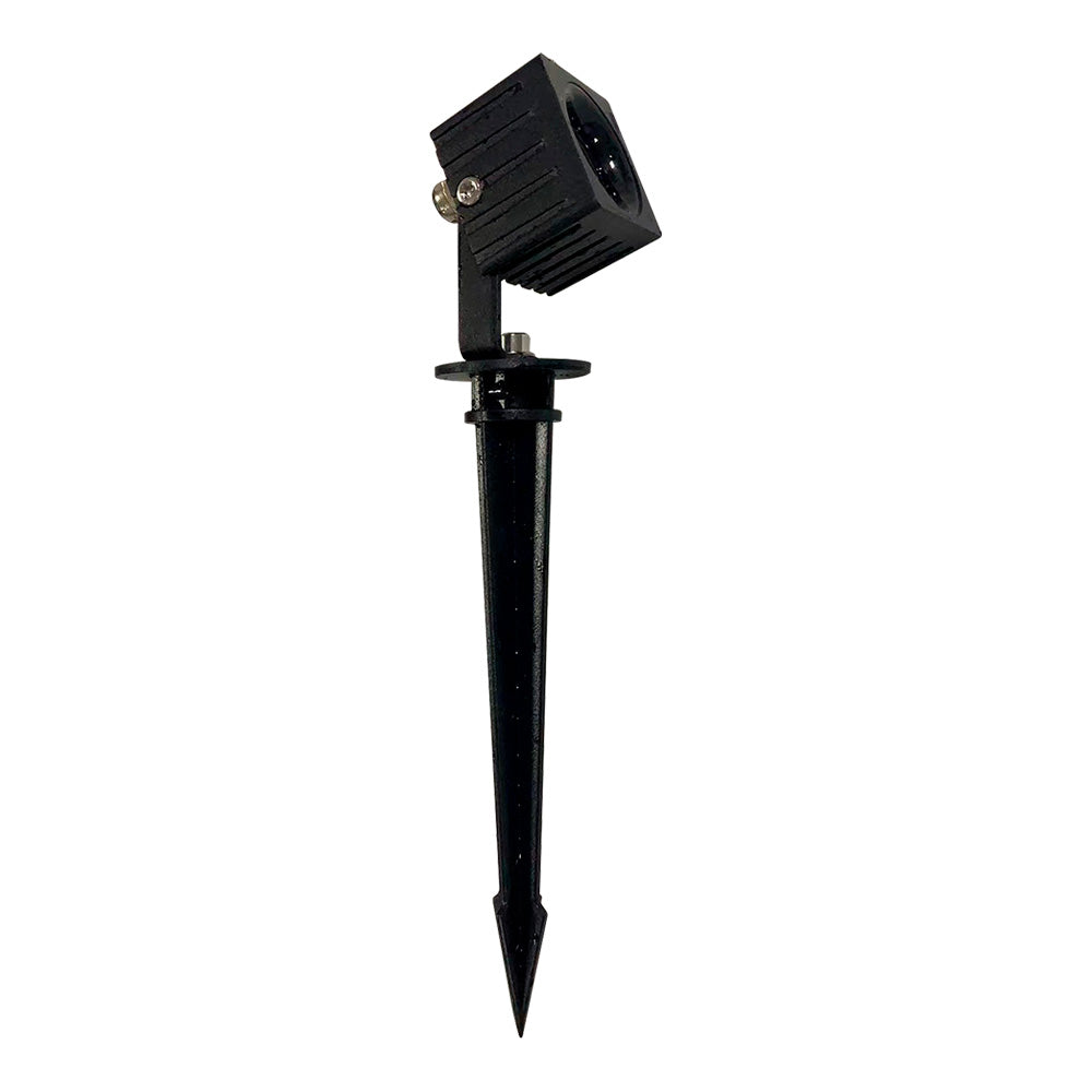 LUMINARIO EXT ACENTO LED 3W 30K NEGRO