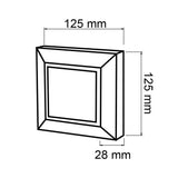 LÁMPARA LED DE EXTERIOR ANSHAN III TECNOLITE PARA SOBREPONER 2.5W LUZ BLANCA NEUTRA ***EXHIBIDO***