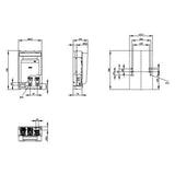 INT. SECCIONADOR FUS. 3NP1 3 POLOS 250A. NH1