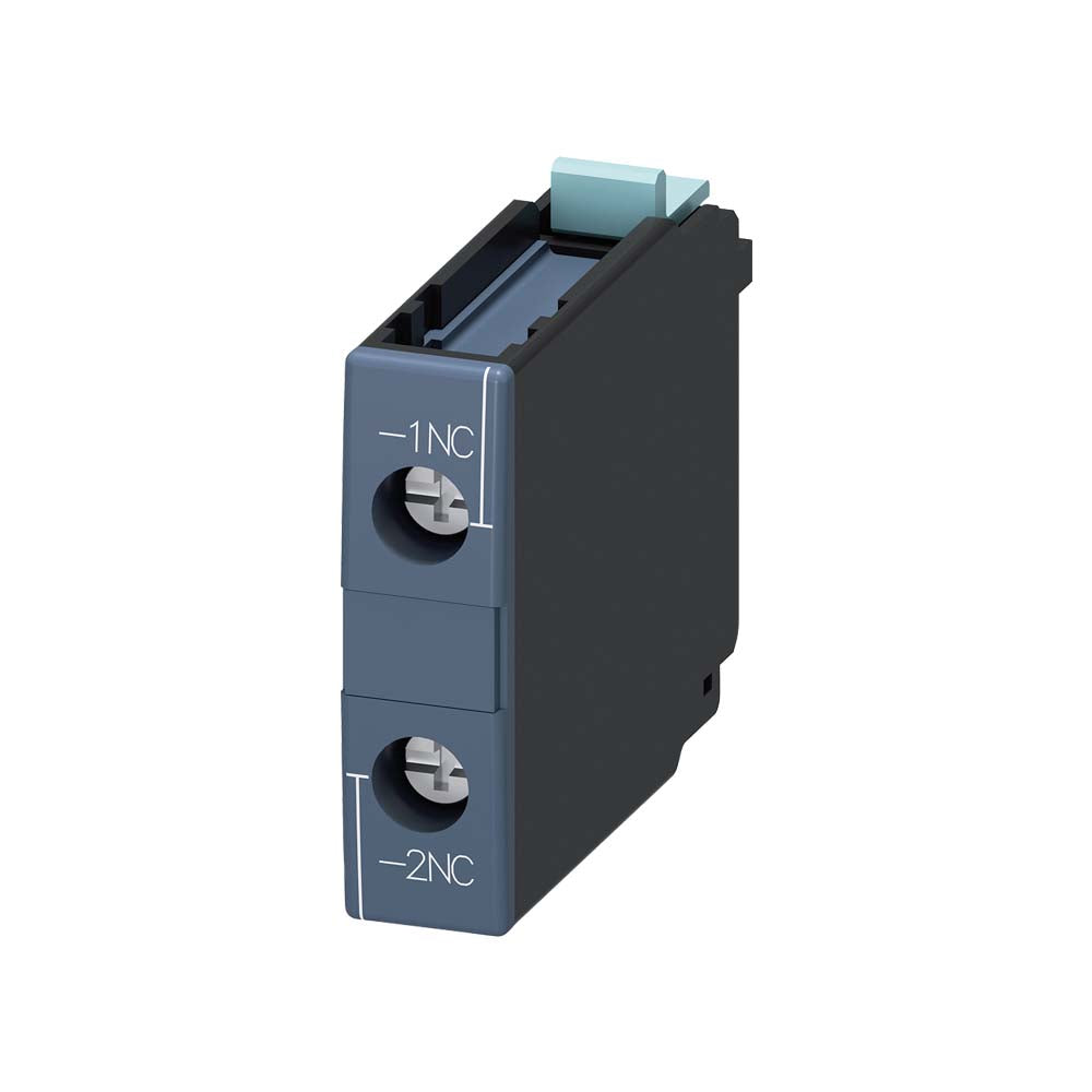 BLOQUE DE CONTACTOS AUXILIARES FRONTAL 1 NC BORNES DE TORNILLO PARA CONTACTORES 3RT1