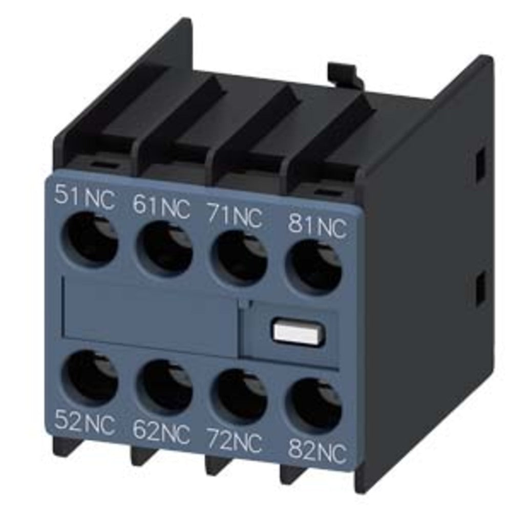 CONTACTOS AUXILIARES P/MONTAJE FRONTAL 0NA+4NC 3RH29111GA04 SIRIUS SIEMENS