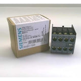 CONTACTOS AUXILIARES P/MONTAJE FRONTAL 0NA+4NC 3RH29111GA04 SIRIUS SIEMENS