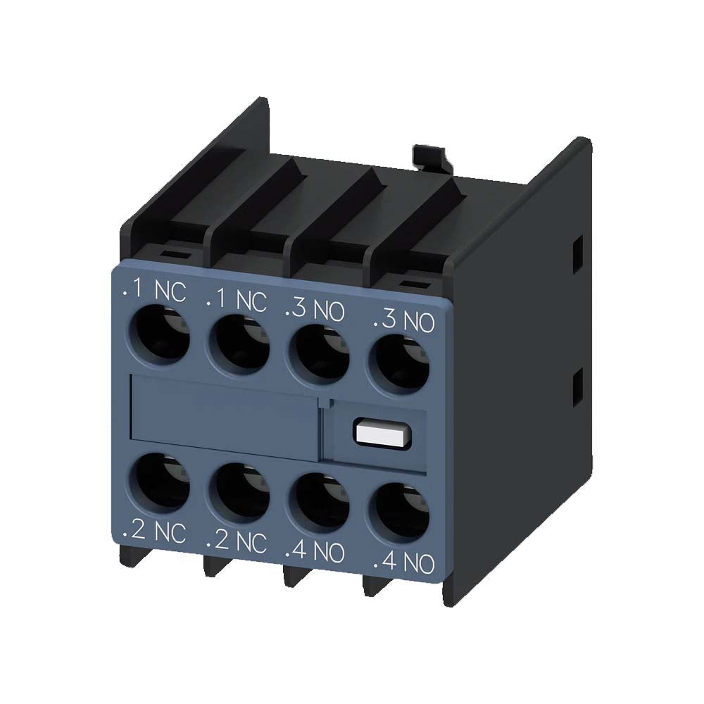 BLOQUE DE CONTACTOS AUXILIARES  2NA+2NC CIRCUITO 1NC 1NC 1NA 1NA PARA 3RH2 Y 3RT2 SIEMENS