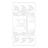 CONTACTOR AC 3 17A 10HP 7.5KW/400V 1NA+1NC 230V 50HZ 3P TAM S0 MCA SIEMENS