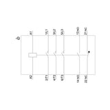 CONTACTOR SIRIUS S2 SIEMENS 25HP 220V 50HP 440V, 80A BOBINA 120VAC 1NA+1NC 3RT20381AK60