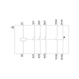 CONTACTOR SIRIUS S2 SIEMENS 25HP 220V 50HP 440V 80A BOBINA 440VAC 1NA+1NC 3RT20381AR60