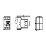 CONTACTOR TRIPOLAR 80A. 220V. 3P. 1NA+1NC S3 3RT20451AL20 SIRIUS SIEMENS ANTECESOR 3RT1045