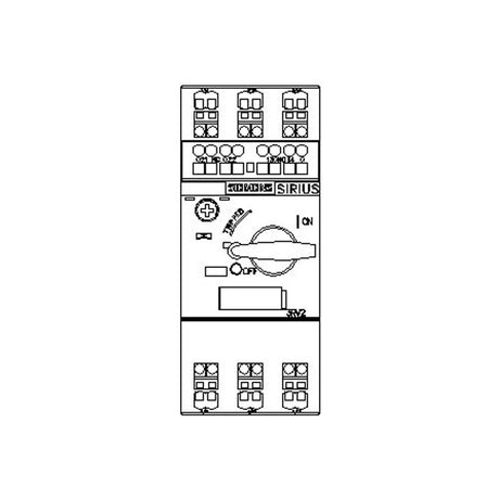 GUARDAMOTOR S00 9-12.5A AUX 1NO 1NC 3RV2 SERIES SIEMENS