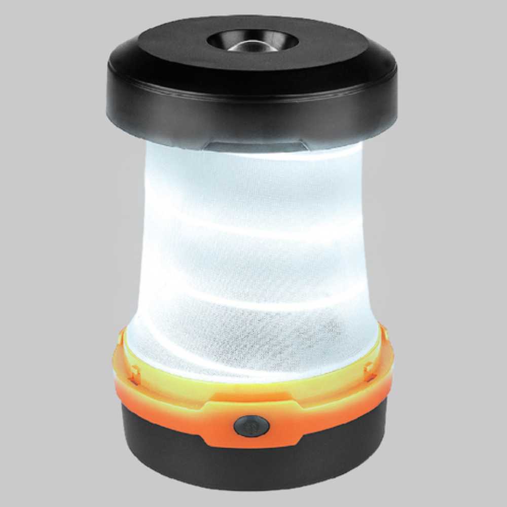 LINTERNA LED SOLAR PARA CAMPING RECARGABLE 3W 6500K PLEGABLE