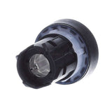 PULSADOR LUMINOSO 22MM REDONDO VERDE CON SOPORTE PARA TRES ELEMENTOS
