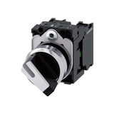 SELECTOR ILUMINABLE 22MM  2POS. O-I 90 10:30H/13:30 H C/ SOPORTE  1 NA 1NC MCA SIEMENS