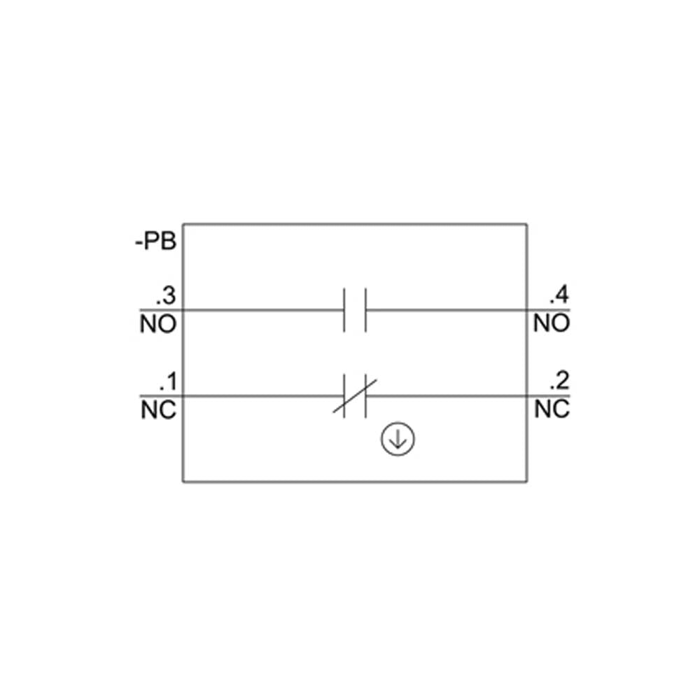 SELECTOR ILUMINABLE 22MM  2POS. O-I 90 10:30H/13:30 H C/ SOPORTE  1 NA 1NC MCA SIEMENS