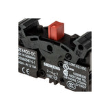 MÓDULO SIEMENS DE CONTACTOS 1NC BORNES DE TORNILLO FIJACIÓN EN PLACA FRONTAL