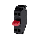 MODULO DE CONTACTOS C/1 CONTACTO 1NC BORNES DE RESORTE P/FIJACION A BASE PEDIDO MCA SIEMENS