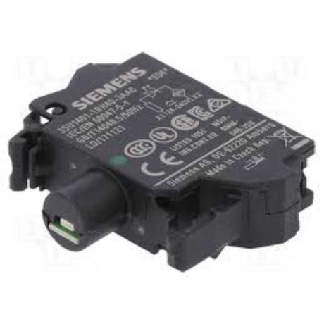 PORTALAMPARA CON LED VERDE 230VCA 3SB34001RC