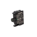 LAMPARA LED SUPERLUMINOSA VERDE BASE BA 9S TENCION ASIGNADA AC/DC 24V 110-160V DC 10MM 3SB390