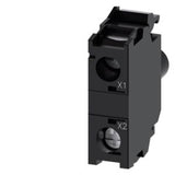 LAMPARA LED SUPERLUMINOSA VERDE  BASE BA 9S TENSION ASIGNADA AC130 /DC 90V 110-160V DC 15MA 3SU1