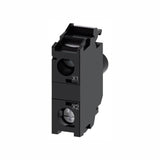 MÓDULO DE LED CON LED INTGR. 24 V AC/DC VERDE  PARA FIJACIÓN EN PLACA FRONTAL 3SU14011BB401AA0 ANTECESOR 3SB34001PC