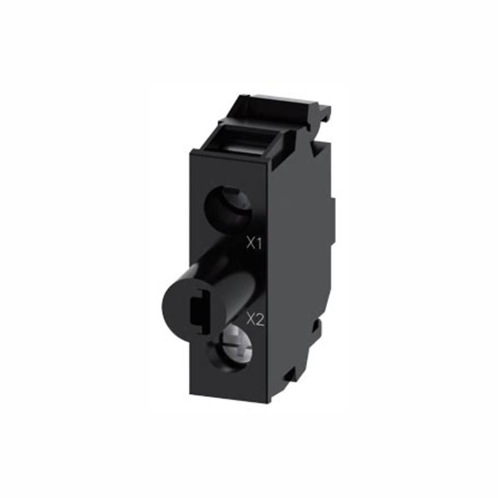 MÓDULO DE LED CON LED INTGR. 110 V AC VERDE  PARA FIJACIÓN EN BASE 3SU14012BC401AA0 ANTECESOR 3SB34201QC