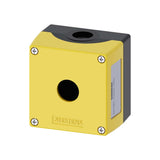 CAJA PARA APARATOS DE MANDO 22MM REDONDO CAJA DE PLASTICO  1 PUNTO DE MANDO DE PLASTICO PUNTO DE MANDO CENTRAL SIN EQUIPAMIENTO MCA SIEMENS