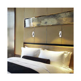 LÁMPARA DE LECTURA EMPOTRABLE LED TECNOLITE 3.4W LUZ SUAVE CÁLIDA AJUSTABLE ***TECNOLITE HAE***