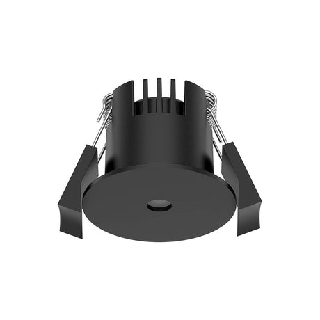 LUMINARIO INT EMPOTRADO LED 3W 30K NEGRO