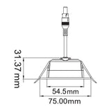 ASTROLITA LED 3W 2700K 127-220V BCO LITA II TECNOLITE ***TECNOLITE HAE***