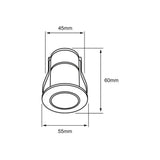 INT EMP LED 3W100-240V150LMIP6203000K B FORAMEN III TECNOLITE ***TECNOLITE HAE***