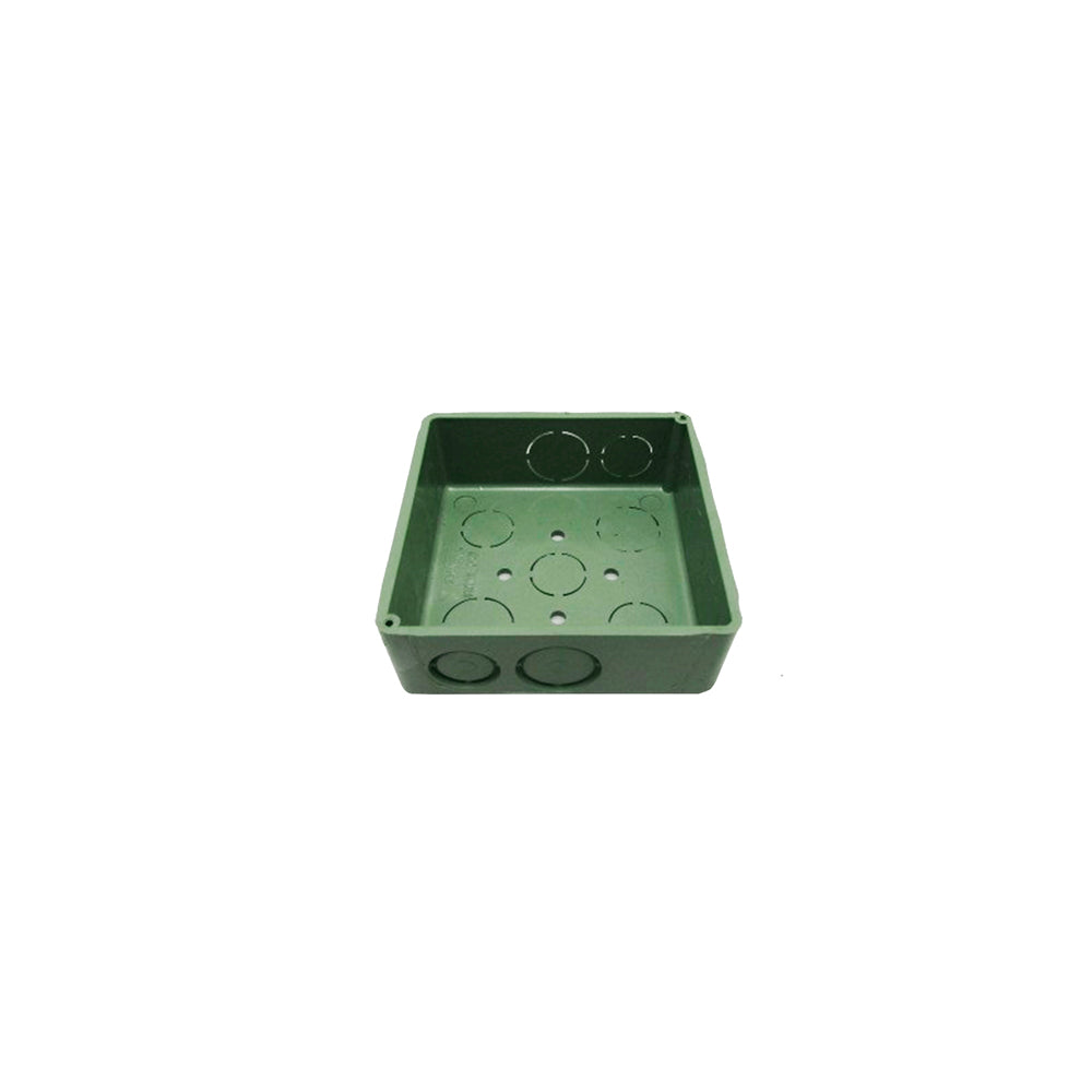 CAJA CUADRADA PVC CON TAPA 3/4"