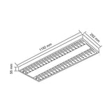INTERIOR SOBREPONER LED40W4000KG52800LM  *** HAE ***
