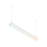 LAMPARA LINEAL LED INTERCONECTABLE 1.20 M 2 EN 1 40 W LUZ BLANCA AJUSTABLE UGR<19 NO ATENUABLE LED INTEGRADO 40LFCLED1285MVCCB