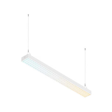 LAMPARA LINEAL LED INTERCONECTABLE 1.20 M 2 EN 1 40 W LUZ BLANCA AJUSTABLE UGR<19 NO ATENUABLE LED INTEGRADO 40LFCLED1285MVCCB