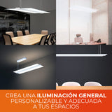 INT LED SP 40W100-240V4500LM4000K B MAB TECNOLITE
