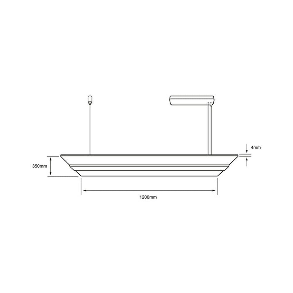 INT LED SP 40W100-240V4500LM4000K B MAB TECNOLITE