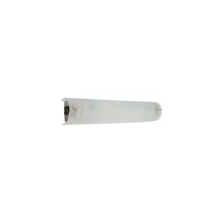 ARBOTANTE BARRA BANO 2 LUCES 80W MAX CON APAG CONTA CRISTAL OPALINO CALUX